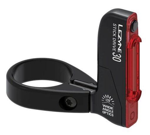 Lezyne Stick Drive Seatclamp USB Rear Light - ABC Bikes