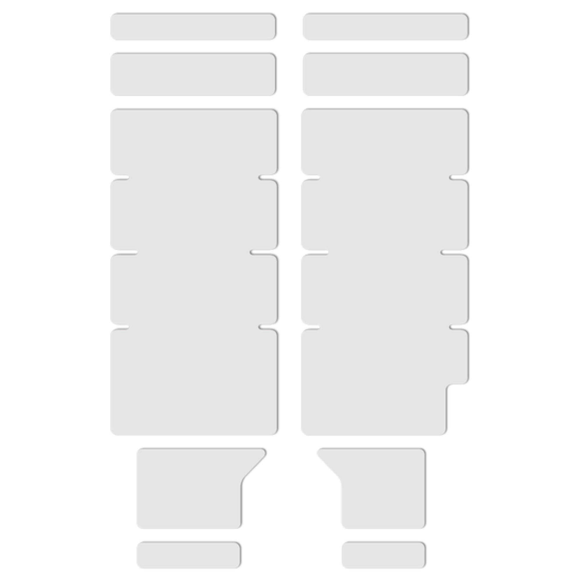 Lizard Skins Fork Protection Kit Gloss Clear | ABC Bikes