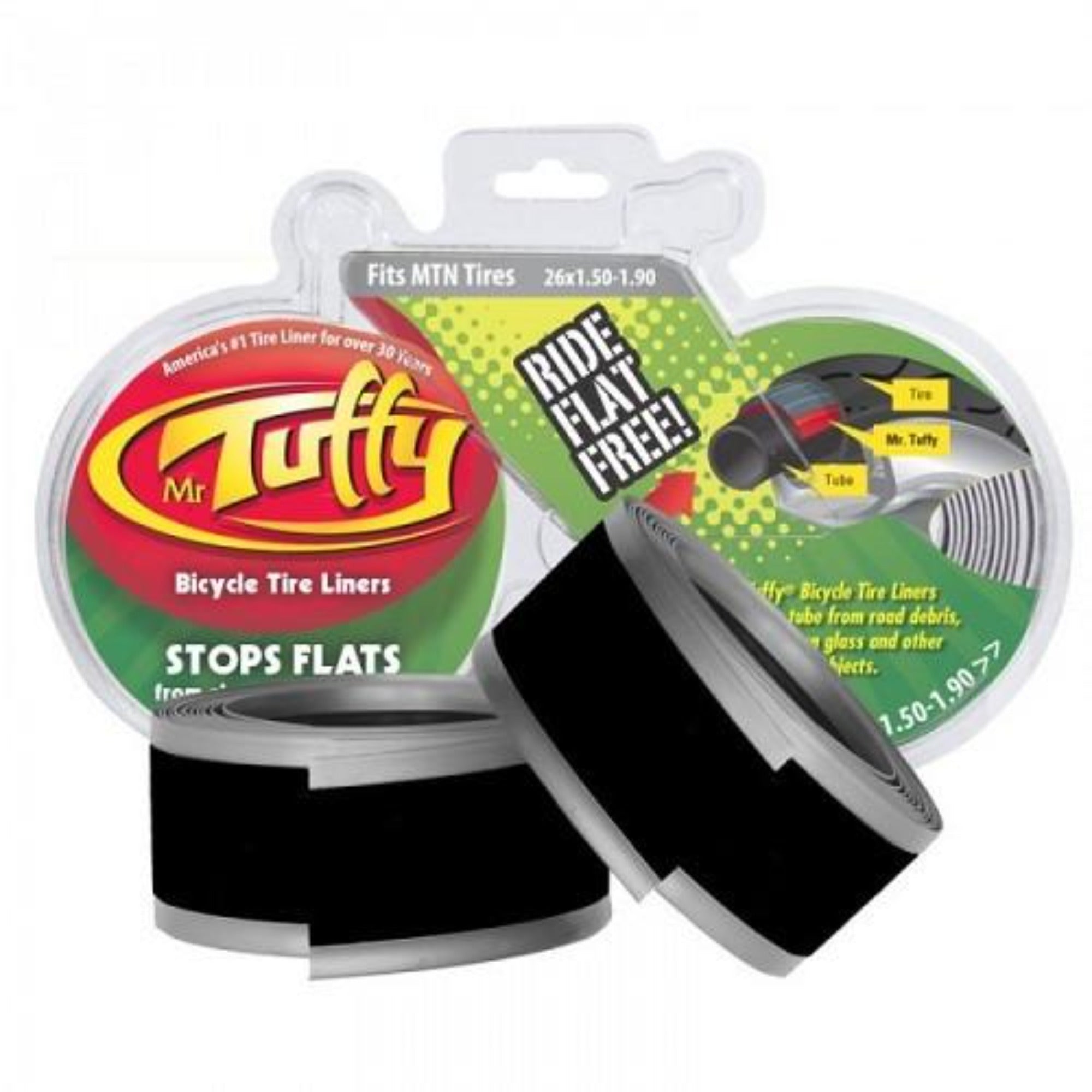 Mr Tuffy Tyre Liner 26 x 1.50-1.90 Silver | ABC Bikes