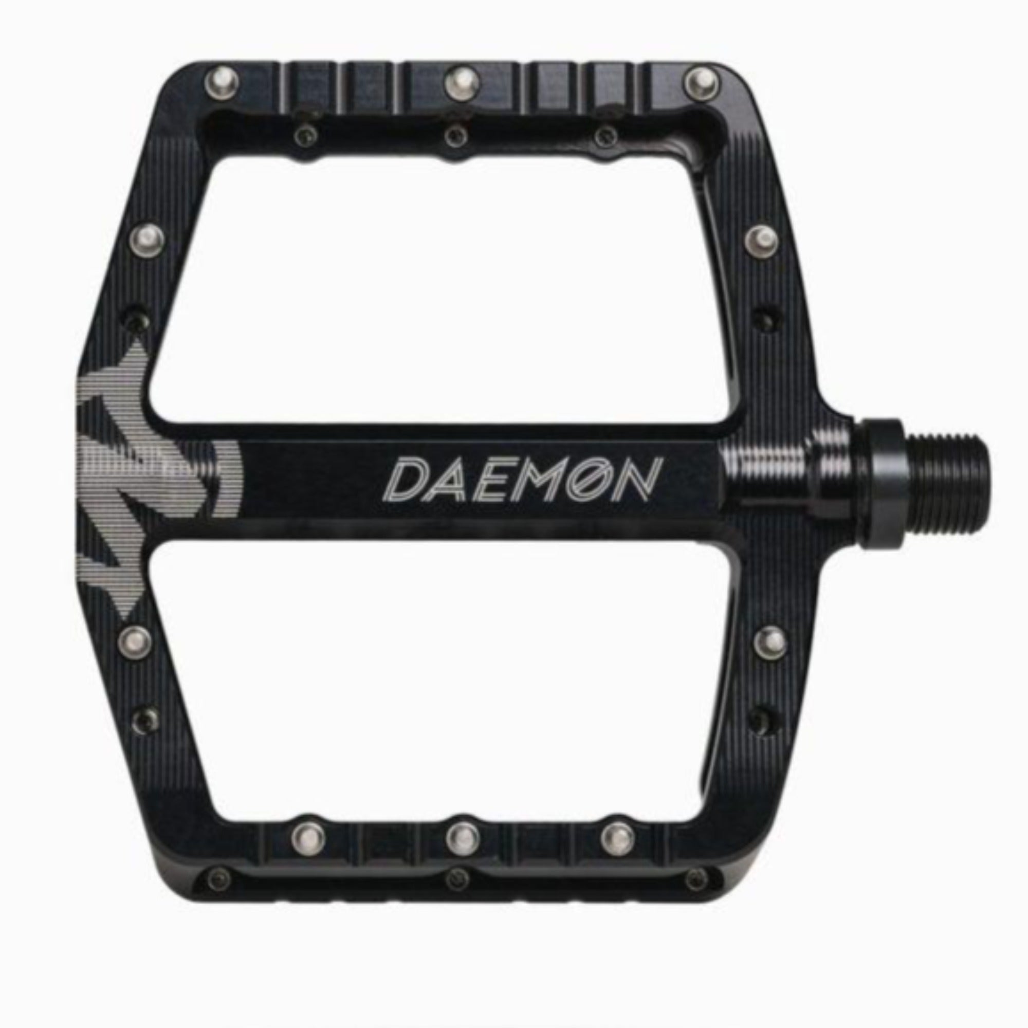 North Shore Billet Daemon MTB Platform Pedals Black | ABC Bikes