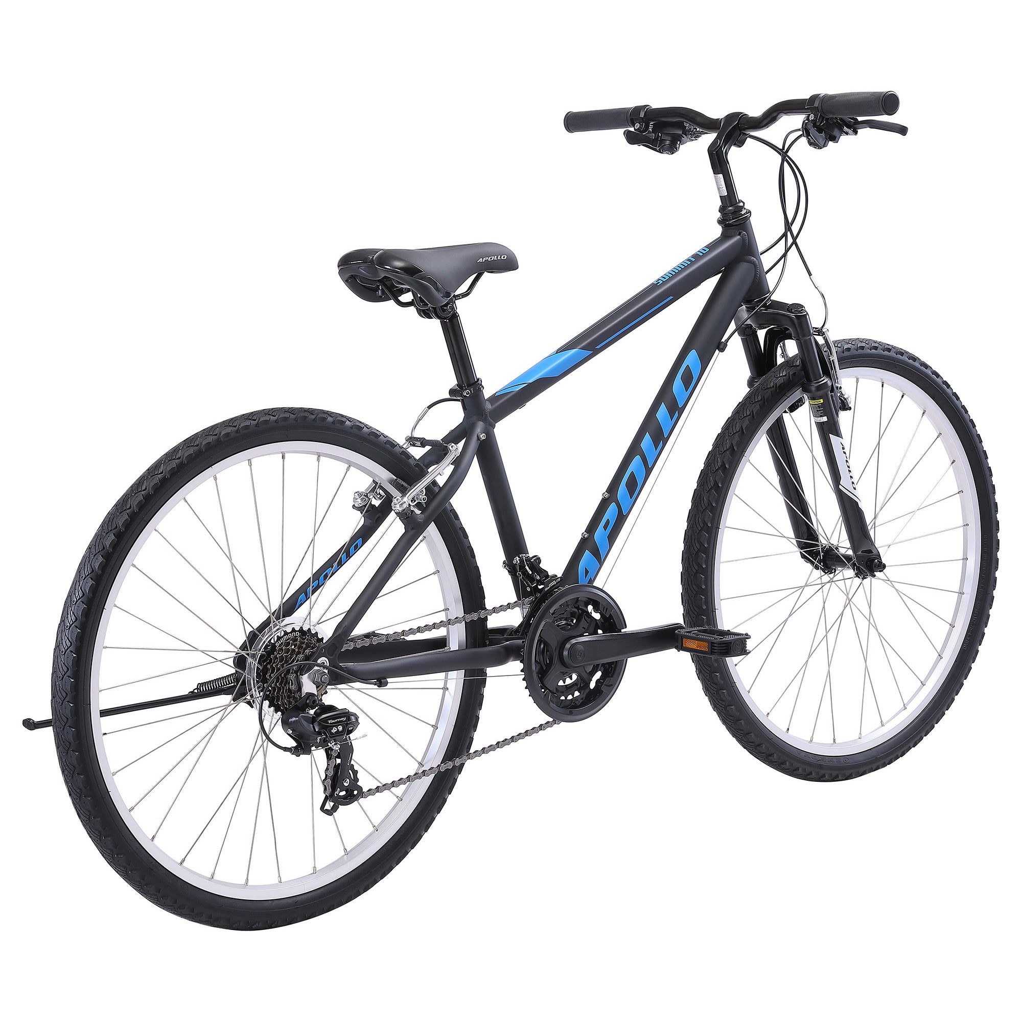 2022 Apollo Summit 10 SM / 26 Matt Black/Blue | ABC Bikes