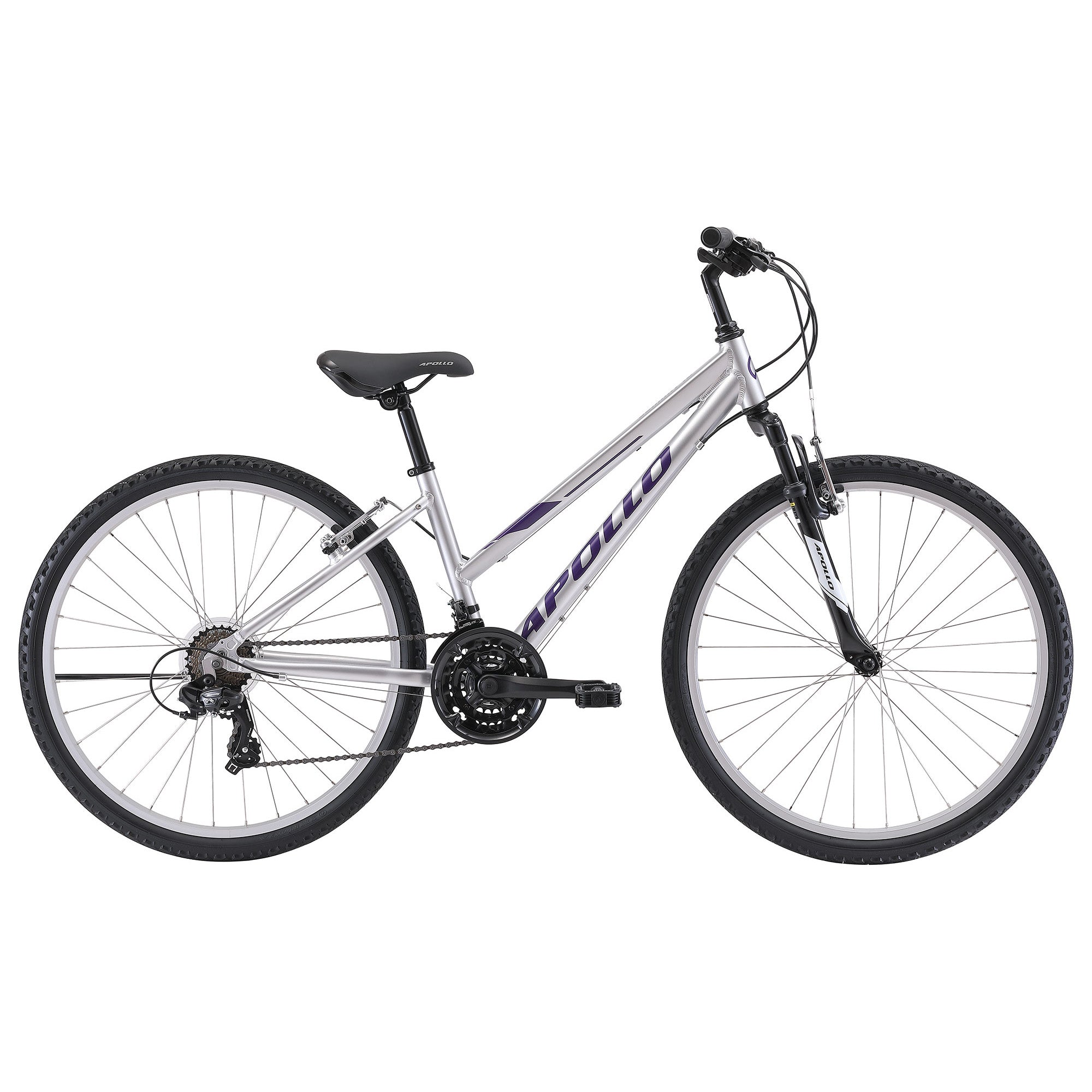 2022 Apollo Summit 10 W SM / 26 Gloss Silver/Purple | ABC Bikes