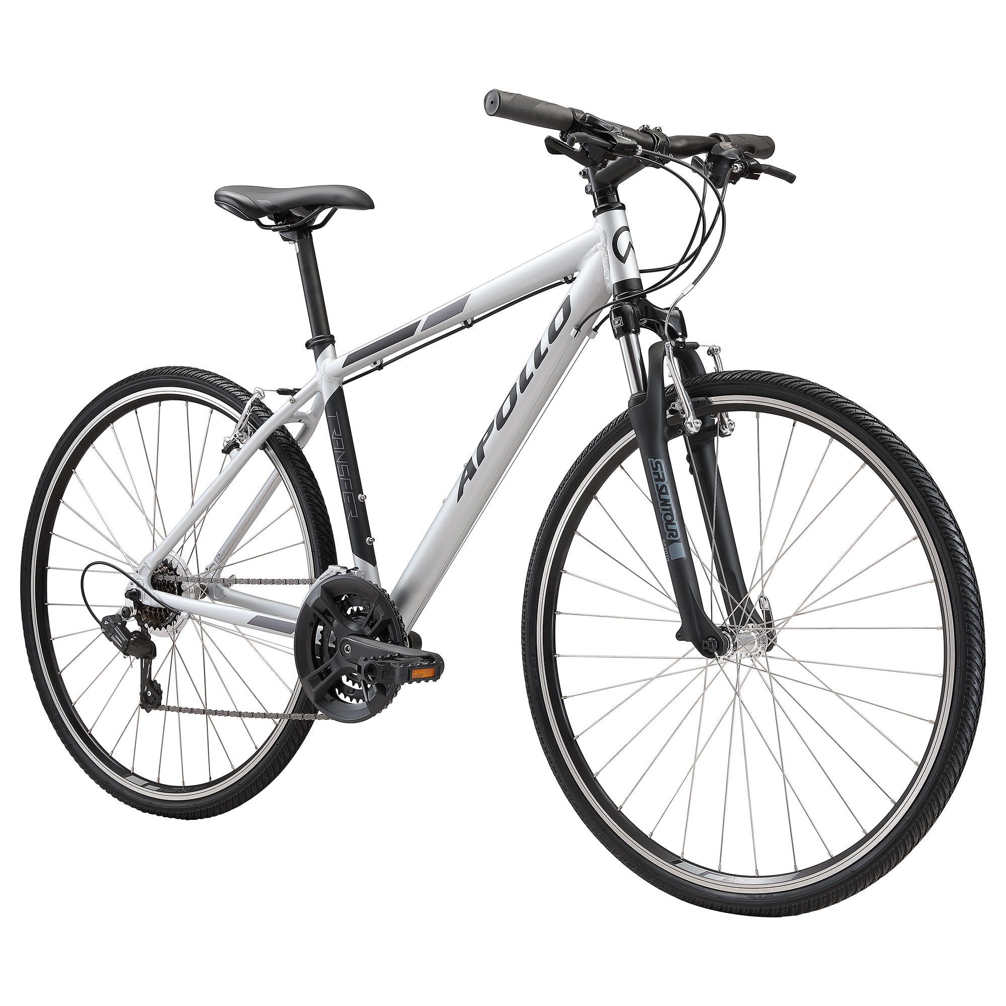 2022 Apollo Transfer 10 SM Matt Charcoal/Black/Red | ABC Bikes