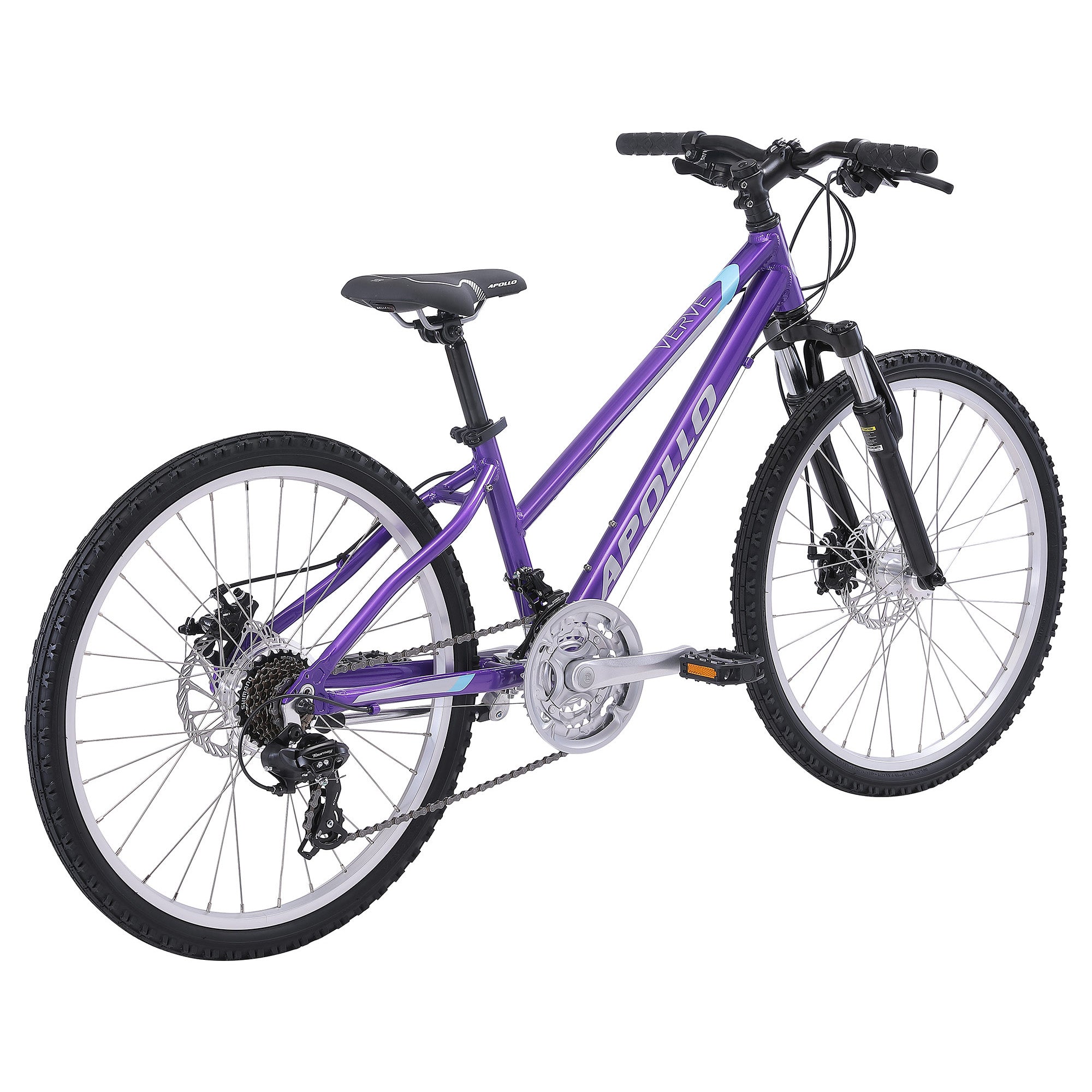 2022 Apollo Verve Gloss Purple/Silver/Sky Blue | ABC Bikes