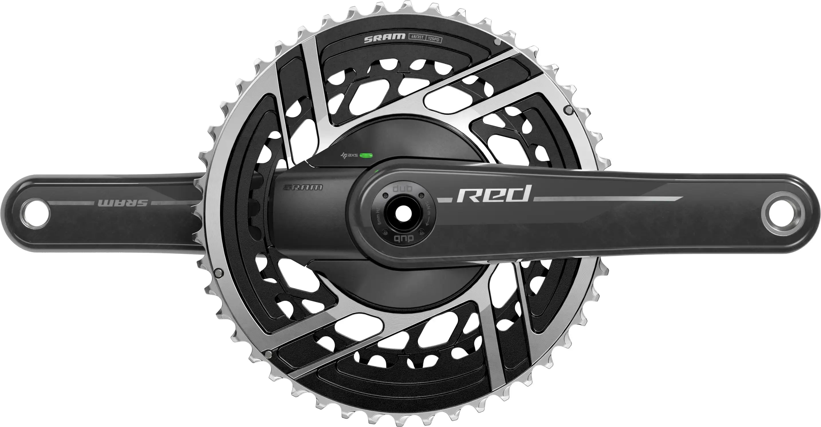 SRAM Red E1 AXS DUB 12sp Power Meter Cranks - ABC Bikes
