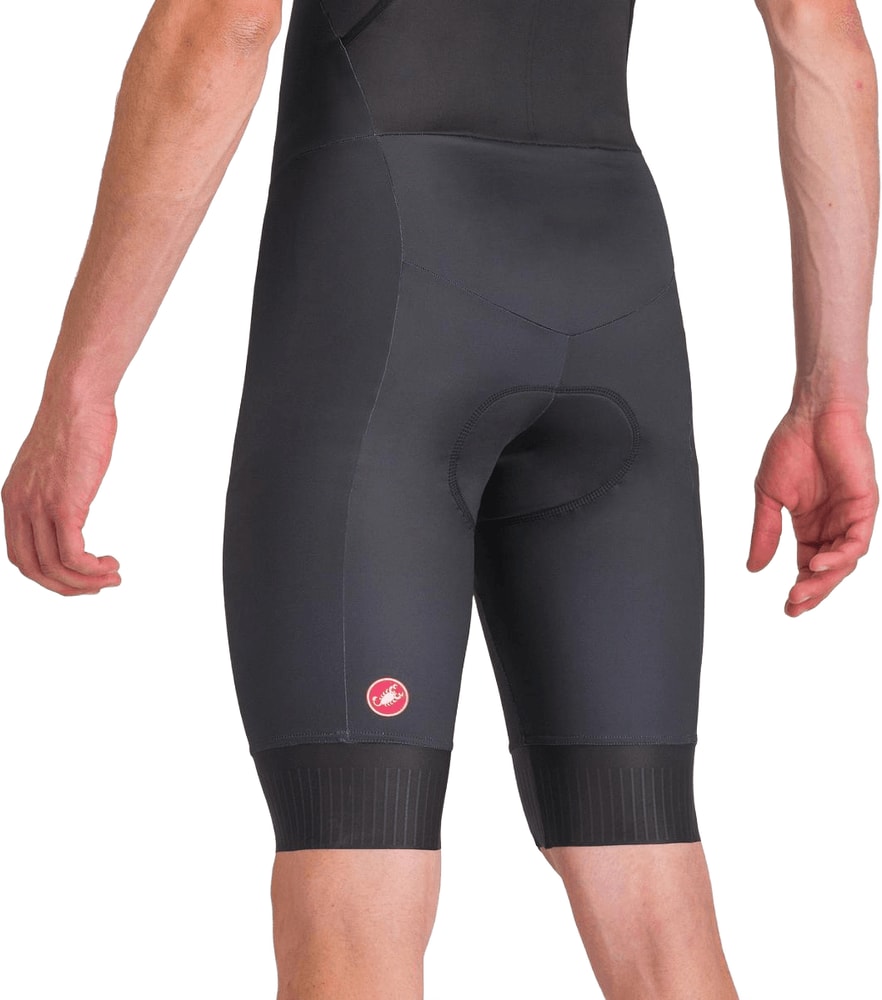 Castelli Core Tri SS men's triathlon suit in lightweight, breathable fabric with short sleeves and fitted design.