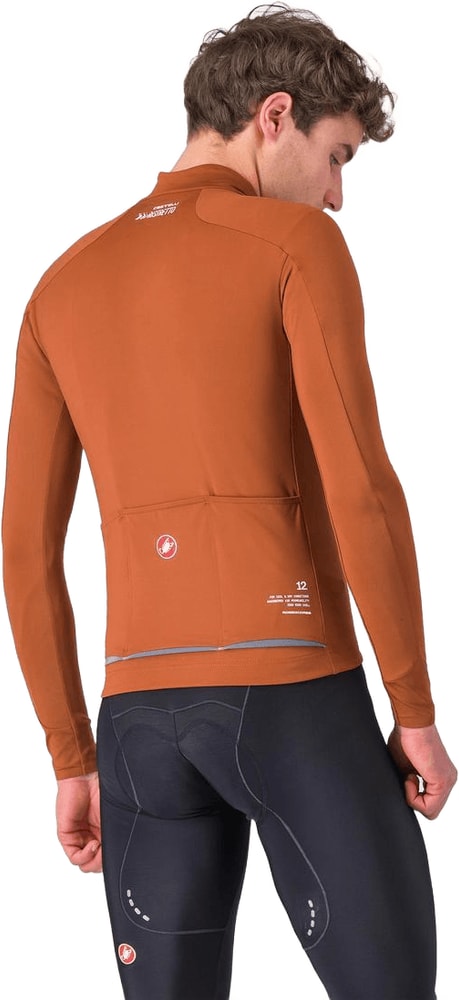 Castelli Do.Di.Ci. men's jacket displaying a sleek, lightweight cycling jacket in black with subtle branding.