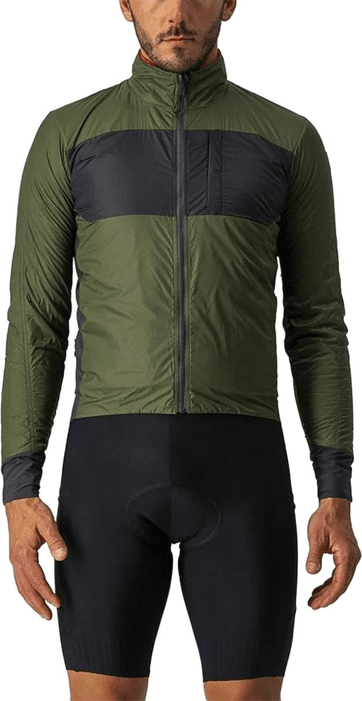 Castelli Unlimited Puffy men's jacket, lightweight outdoor clothing with quilted design, suitable for cold weather.