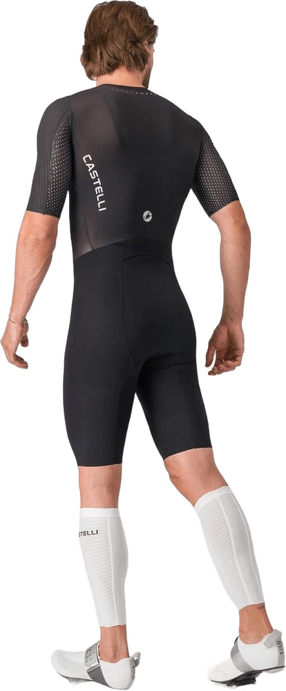 Castelli PR 3 men's speed suit, form-fitting cycling clothing with aerodynamic design and lightweight fabric.