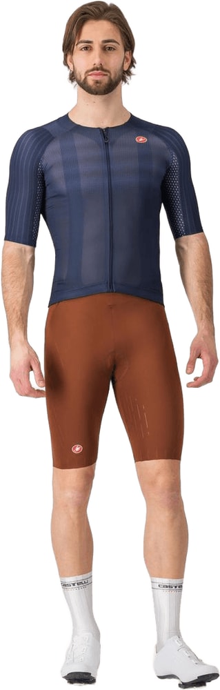 Castelli Aero Race 8S SS men's cycling jersey, lightweight and aerodynamic with short sleeves, in a sleek design.
