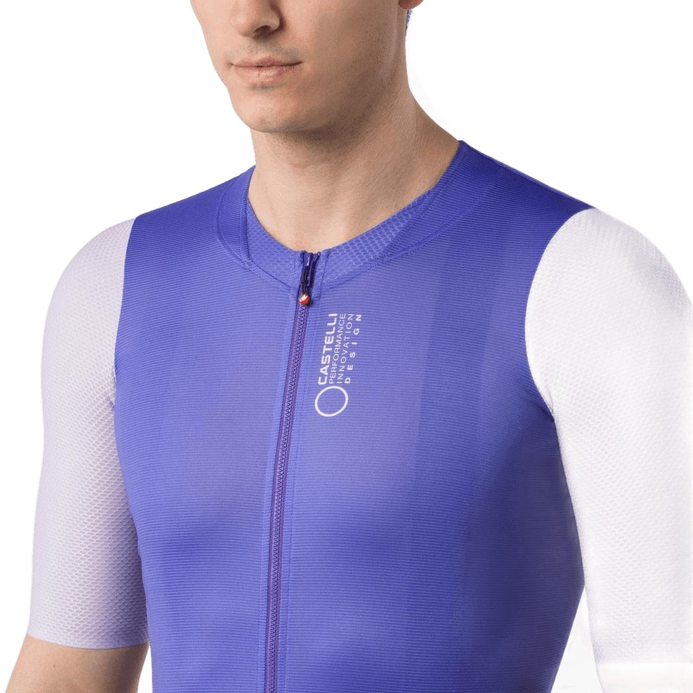 Castelli Corretto SS men's cycling jersey in lightweight fabric with short sleeves and breathable design.