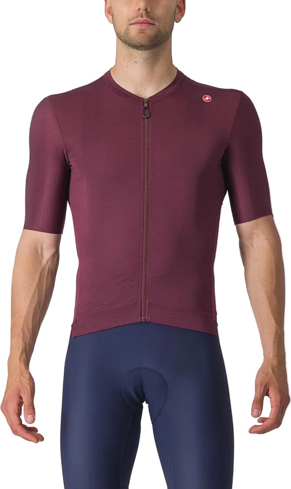 Castelli Espresso SS men's cycling jersey in lightweight fabric with short sleeves and stylish design.
