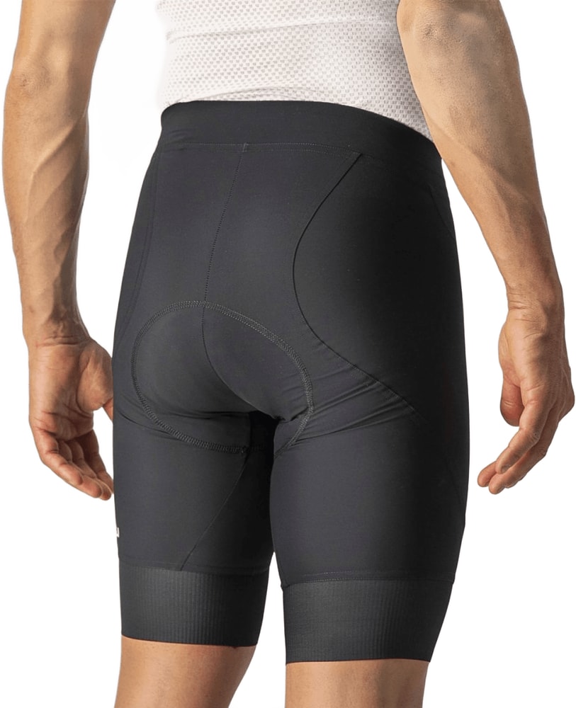 Castelli Endurance 3 men's cycling knicks, black performance shorts with padded chamois for comfortable long rides.