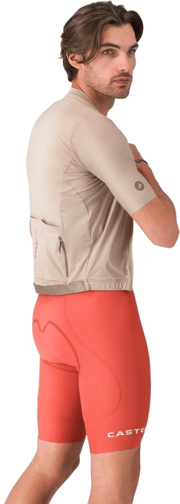Castelli Espresso 2 men's bib knicks in black, featuring adjustable straps and padded chamois for cycling comfort.
