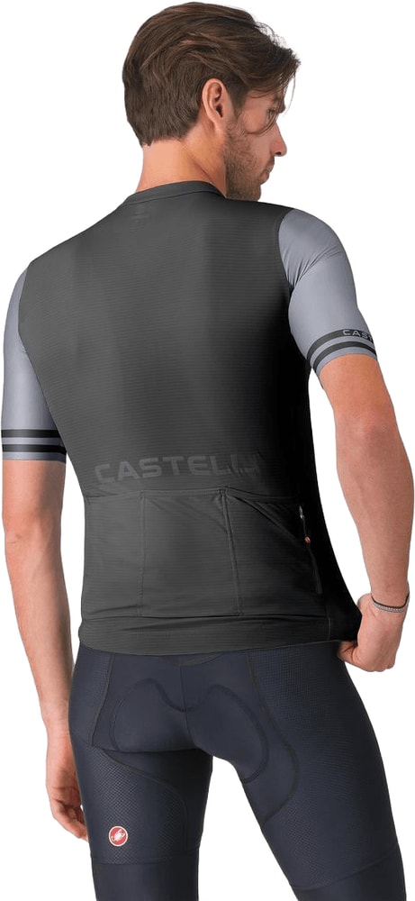 Castelli Prologo Lite 2 SS men's cycling jersey in lightweight fabric with short sleeves and subtle branding.
