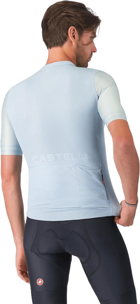 Castelli Prologo Lite 2 SS men's cycling jersey in lightweight fabric, featuring short sleeves and a sleek design.
