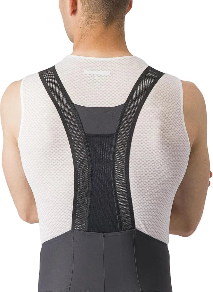 Castelli Espresso men's bib knicks, cycling clothing with padded chamois and adjustable straps, designed for comfort and performance.