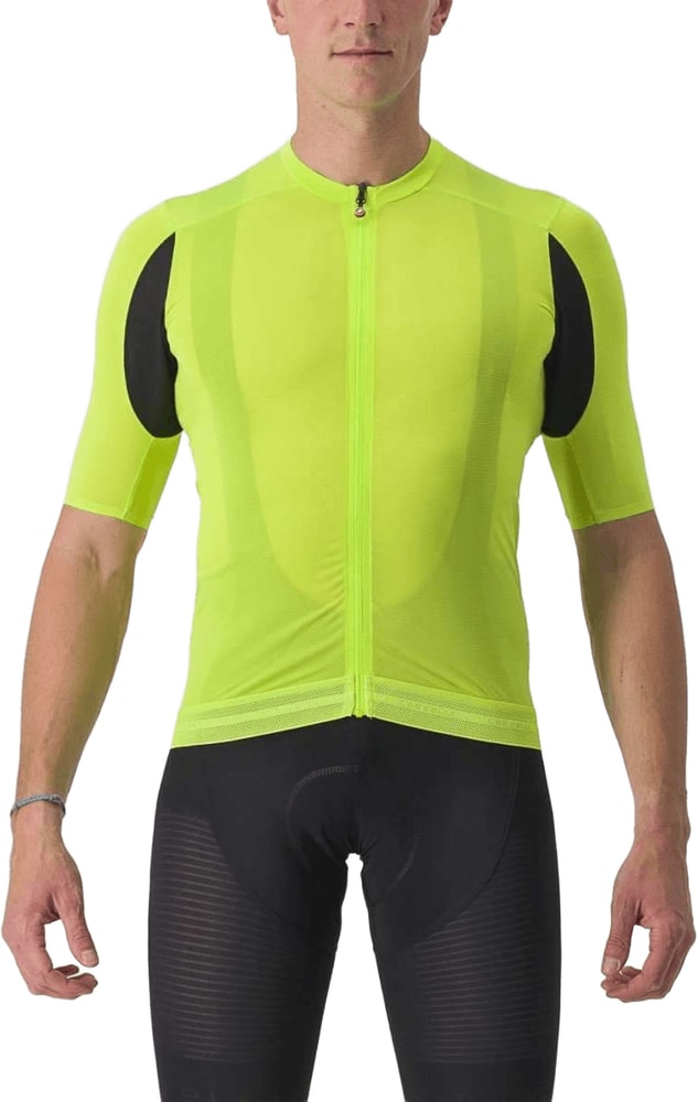 Castelli Superleggera 3 SS men's cycling jersey in lightweight fabric, featuring a sleek design and short sleeves.