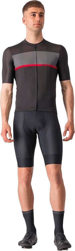Castelli Tradizione SS men's cycling jersey in lightweight fabric with short sleeves and logo on chest.