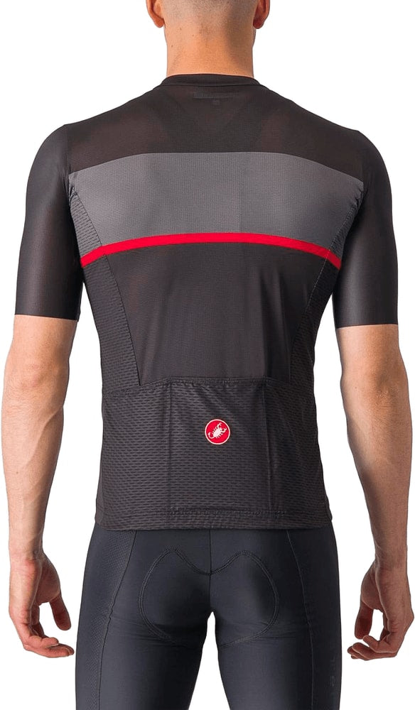 Castelli Tradizione SS men's cycling jersey with short sleeves, lightweight fabric, and classic design for cycling comfort.