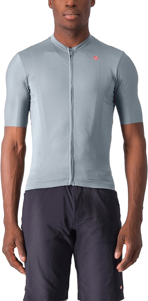 Castelli Unlimited Entrata 2 SS men's cycling jersey, lightweight breathable clothing with short sleeves and logo details.