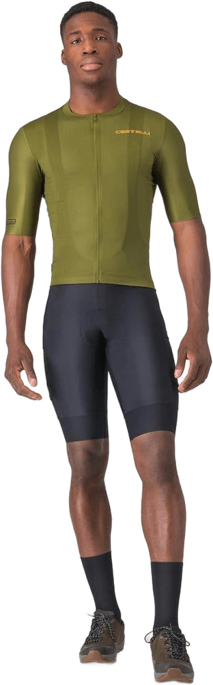 Castelli Unlimited Entrata 3 SS men's cycling jersey, lightweight and breathable clothing with short sleeves and vibrant design.
