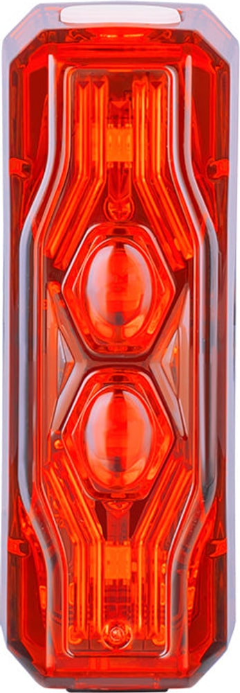 Ravemen TR150 rear light, compact black bicycle safety accessory shown from the side