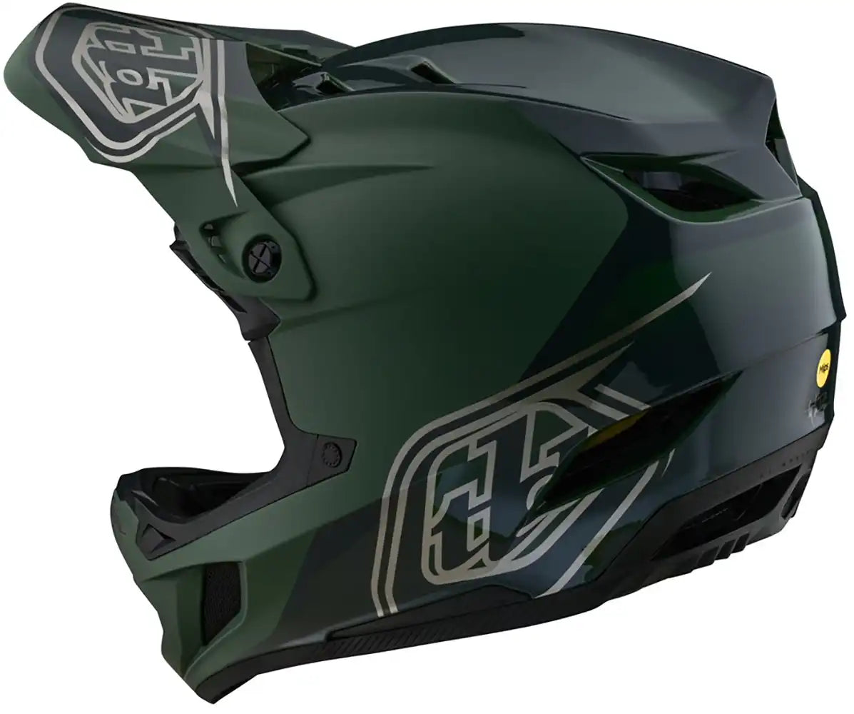 Troy Lee Designs D4 SHADOW Polycarbonate MIPS Full Face Helmet - ABC Bikes