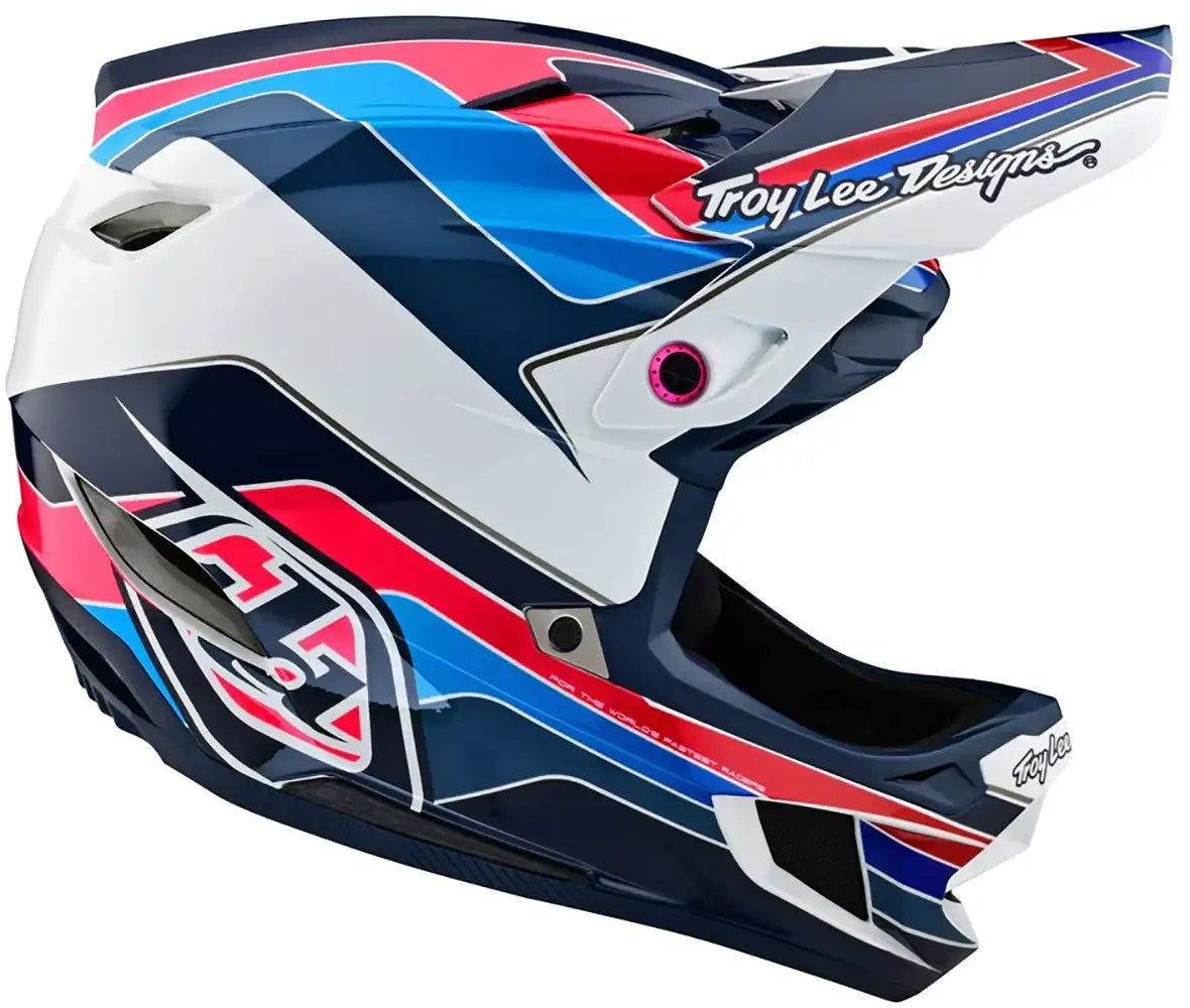 Troy Lee Designs D4 BLOCK Polycarbonate MIPS Full Face Helmet - ABC Bikes