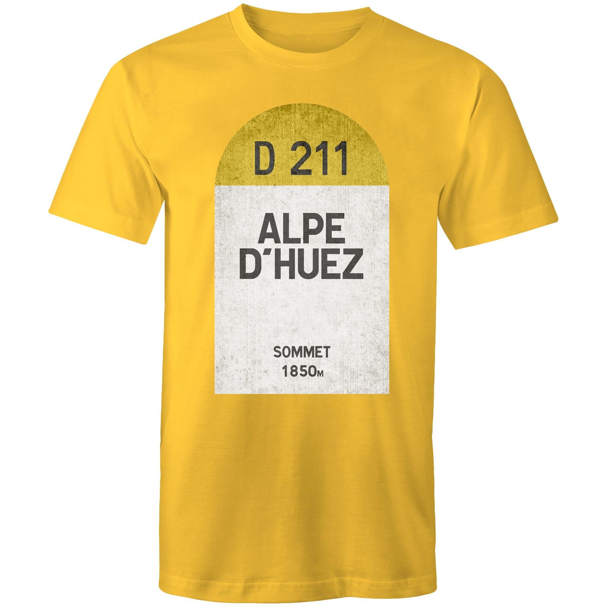 Alpe d'Huez Summit Mens SS T-Shirt - ABC Bikes