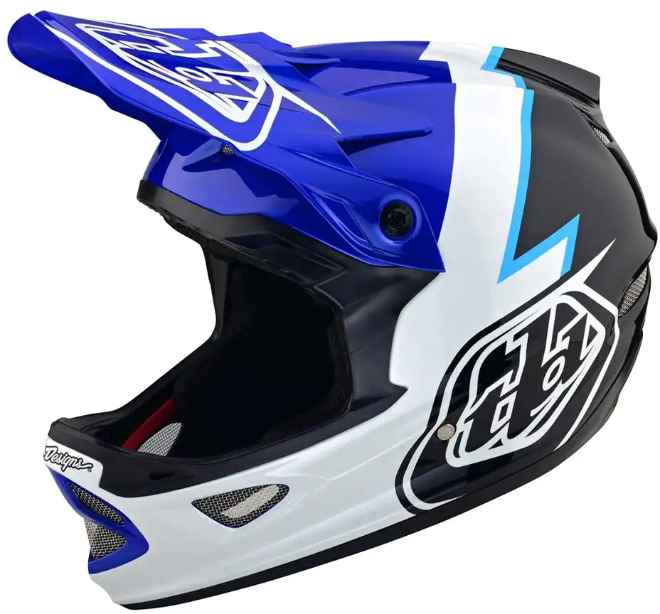 Troy Lee Designs D3 Fiberlite Volt Full Face Helmet - ABC Bikes