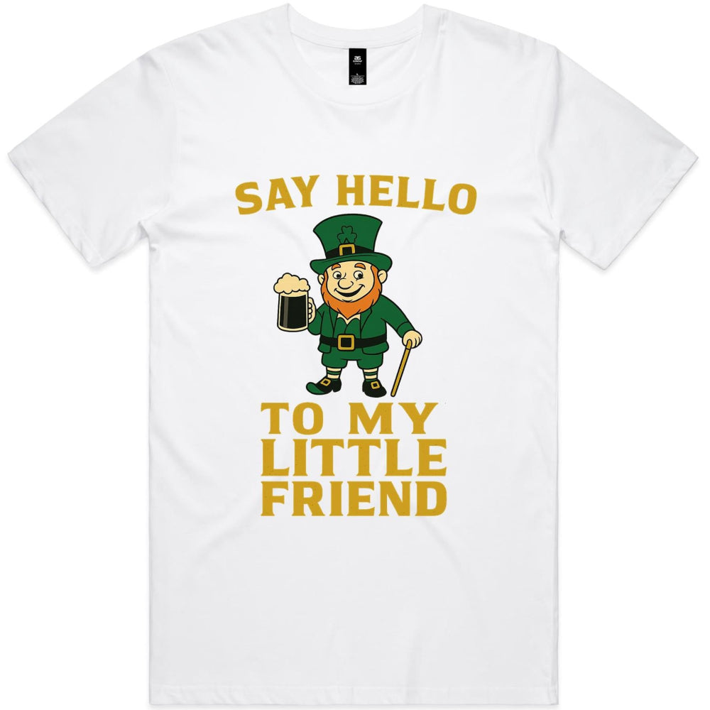 Say Hello To My Little Friend Mens SS T-Shirt [product_colour] | ABC Bikes