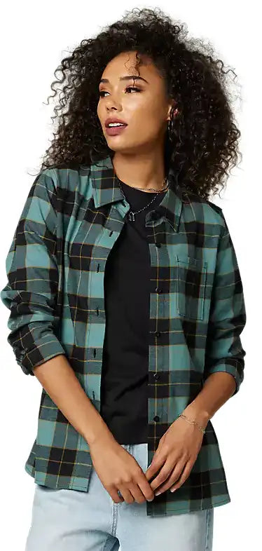 Fox Pines Flannel Womens Shirt - ABC Bikes