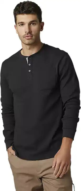 Fox Grunt Work Henley LS Mens T-Shirt - ABC Bikes