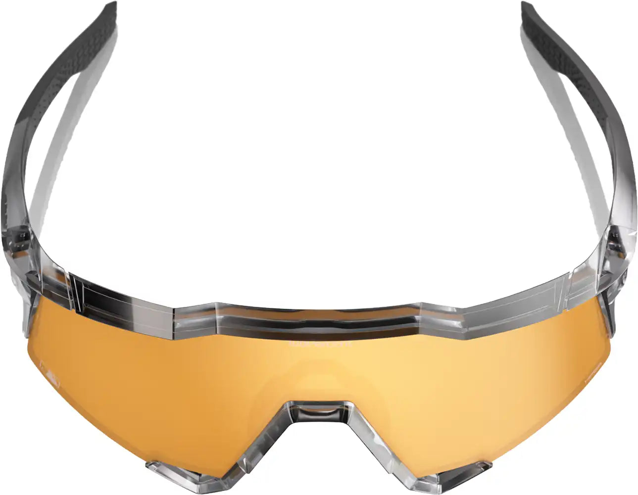 100% Speedcraft MLB sunglasses with clear lenses, sporty design, and adjustable nose pads, designed for active baseball fans.