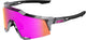 100% Speedcraft MLB glasses, sporty sunglasses accessory with tinted lenses and black frame, designed for athletic and casual wear