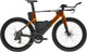BMC Speedmachine 01 ONE triathlon bike with aerodynamic frame and carbon wheels, designed for high-performance racing.