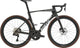 BMC Teammachine R 01 FOUR road bike with lightweight frame and aerodynamic design, shown in a sleek black and red color scheme.