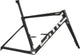 BMC Teammachine SLR 01 road bike frameset in sleek black with aerodynamic design and lightweight carbon construction.