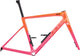 BMC Teammachine SLR 01 road bike frameset in sleek black with lightweight carbon frame and aerodynamic design.