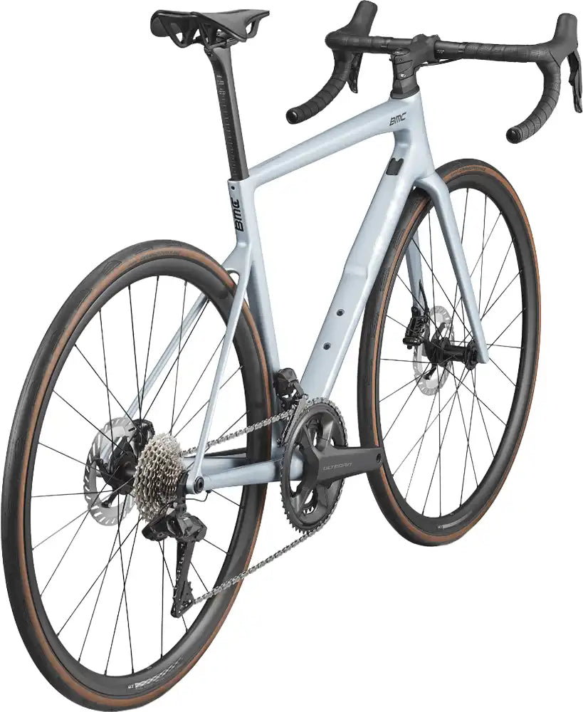 BMC Teammachine SLR ONE road bike with sleek frame and racing design, ready for high-performance cycling.