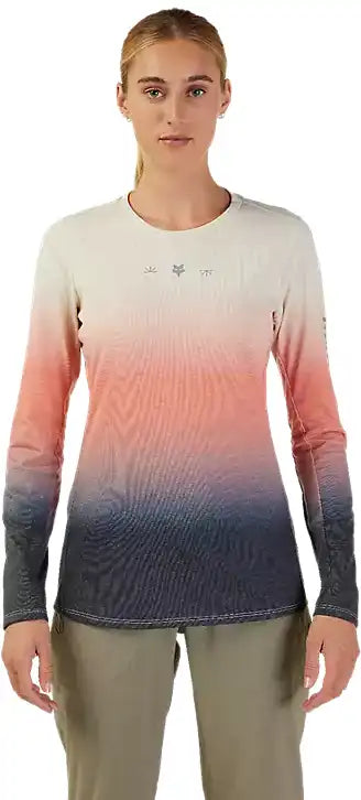 Fox Ranger DriRelease MID LUNAR Womens LS MTB Jersey - ABC Bikes
