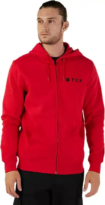 Fox Absolute Fleece Zip Mens Hoodie - ABC Bikes