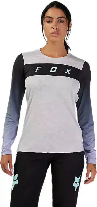 Fox Flexair RACE Womens LS MTB Jersey - ABC Bikes