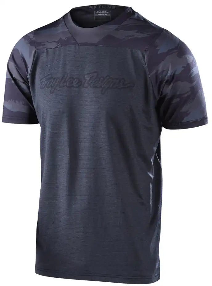 Troy Lee Designs Skyline Signature Camo SS Mens MTB Jersey - ABC Bikes