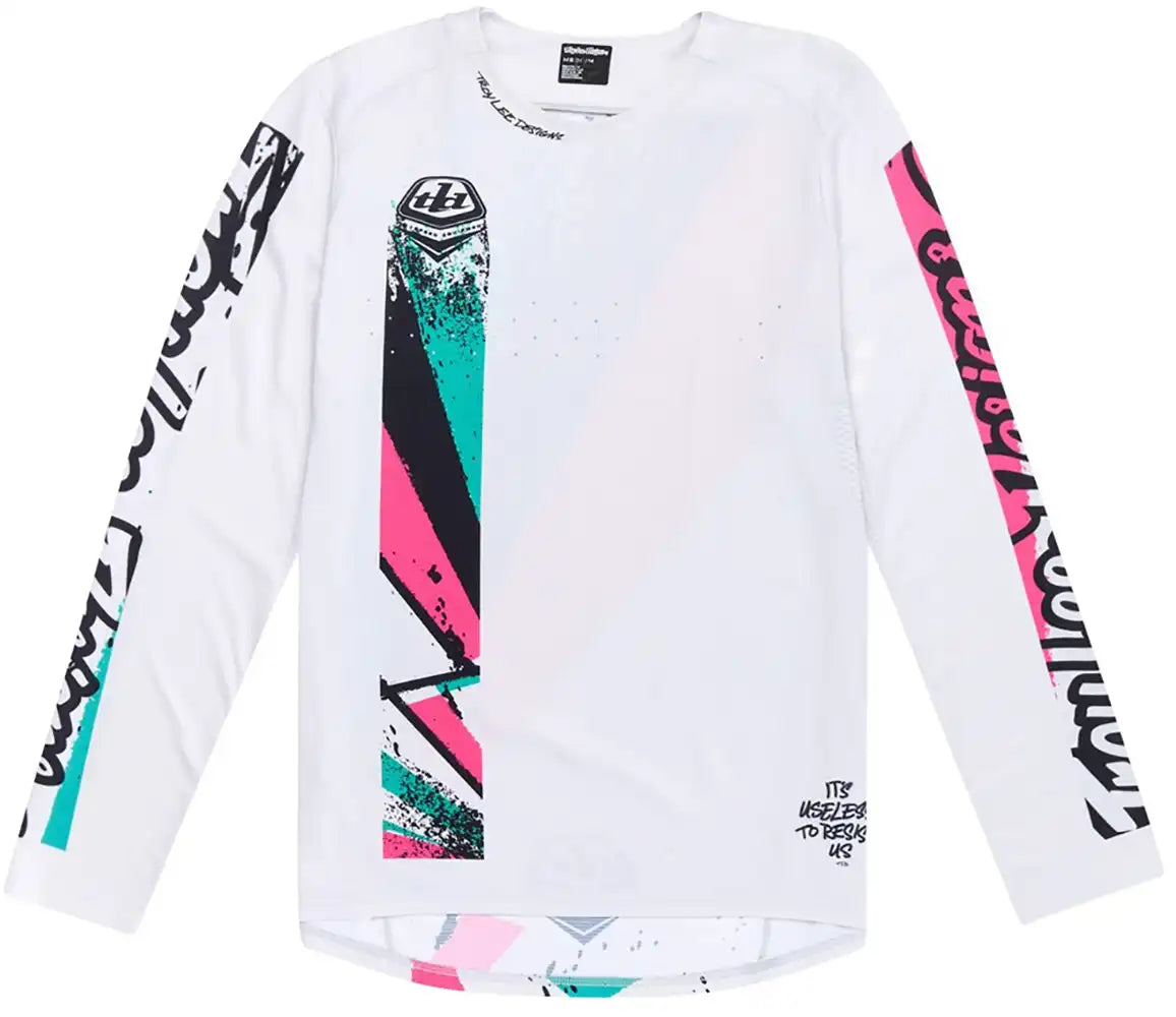 Troy Lee Designs Sprint FULL PULL LS Mens MTB Jersey - ABC Bikes