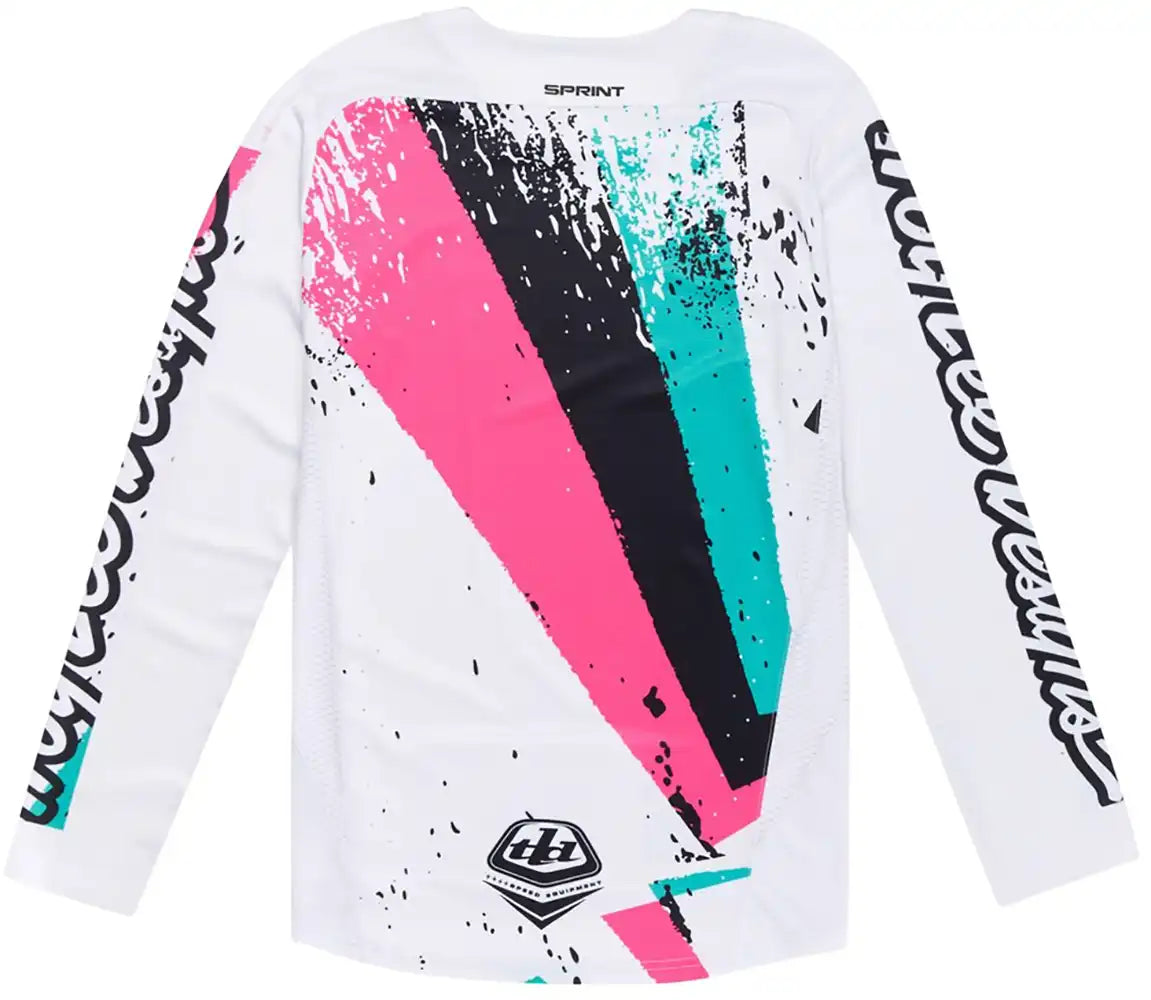 Troy Lee Designs Sprint FULL PULL LS Mens MTB Jersey - ABC Bikes