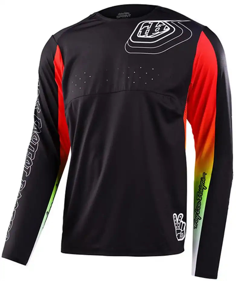 Troy Lee Designs Sprint Richter LS Mens MTB Jersey - ABC Bikes