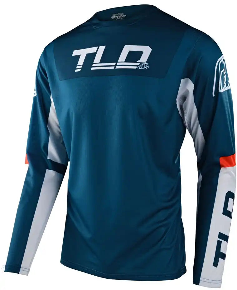 Troy Lee Designs Sprint Fractura LS Mens MTB Jersey - ABC Bikes