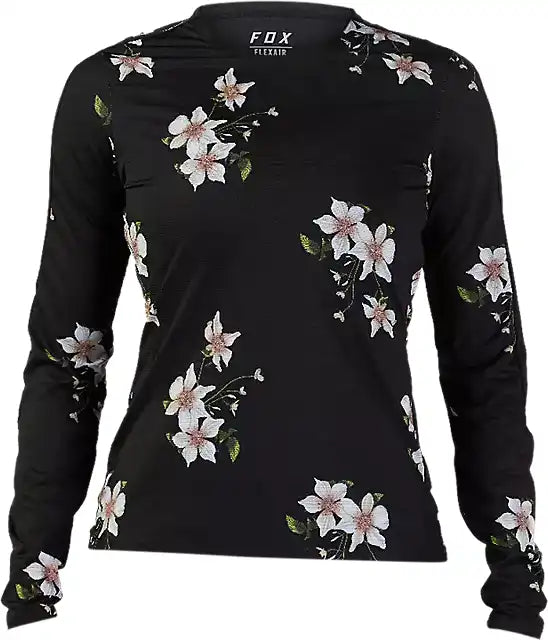 Fox Flexair Ascent DOGWOOD Womens LS MTB Jersey - ABC Bikes